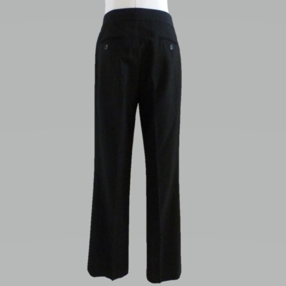 Ann Taylor 4P Black Trouser with 30" Inseam - Picture 2 of 3